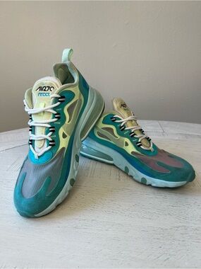 Nike Air Max React 270 Hyper Jade Sneakers